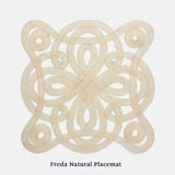 Freda Natural Square Placemat