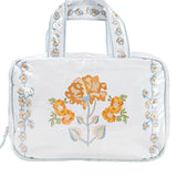 Peony Double Handle Cosmetic Bag