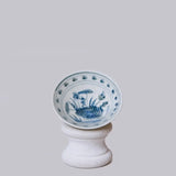 Small Blue & White Porcelain Bowl