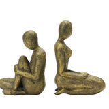Set Of Sitting Women Bookends