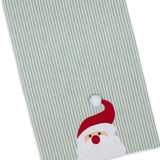 Santa Embellished Dishtowel