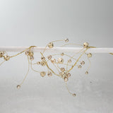 5’ Gold Bell Garland