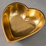 Polished Gold Heart Bowl