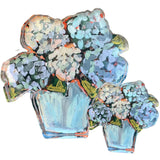Large Blue Hydrangea Bloom