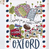 Oxford MS Tea Towel