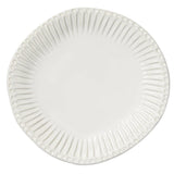 Incanto Stone White Stripe Dinner Plate