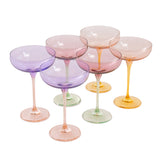 Estelle ColorBlock Champagne Coupe