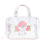 Peony Double Handle Cosmetic Bag