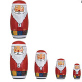Wood Santa Nesting Doll