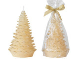 Unscented Tree Shaped Candle / Eggnog