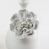 White Flower Vase