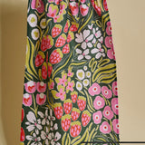 Strawberry Flower Tea Towel