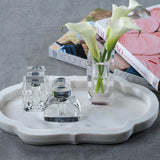 Pietre White Marble Tray-Small