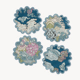 Matouk Magic Mountain Cocktail Napkin Set of 4