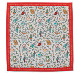 12 Days of Christmas Cotten Dinner Napkins