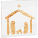 Acrylic Nativity Plaque
