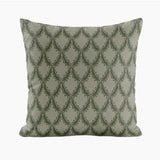 Designer Pillow - British Shield in Green