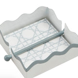 Scalloped Metal Napkin Set