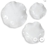Abella Ceramic Wall Decor White