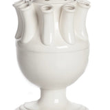Tulipiere, White Ceramic