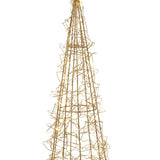Gold Wire LED Tree-Small