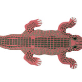Wool Tufted Crocodile Shaped Rug