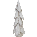 Stoneware Tree Reactive Glaze White