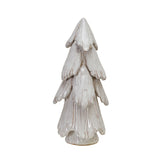 Stoneware Tree Reactive Glaze White