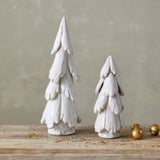 Stoneware Tree Reactive Glaze White
