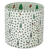 Glass Mosaic Tealight/Votive Holder With Trees