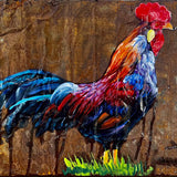 Adam Masava Painting- "Majestic Rooster"