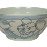Light Blue Sea Flower Bowl Large