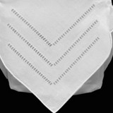 Triple Hemstitch Linen Placemat