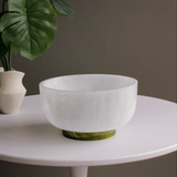 Resin Rio Large Bowl Green And White