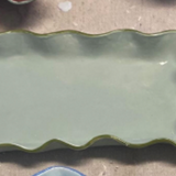 Libbie Rothschild Green With Green Edge Tray
