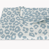 Matouk Runner Iconic Leopard Sky 16"W x 108"L