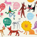 Animals At Recess Note Cards