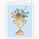 World's Best Dad Loving Cup Card