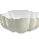 Encanto Rita Medium Bowl Cream And White