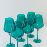 Estelle Colored Wine Stemware