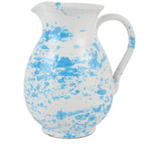 Amalfitana Aqua Splatter Pitcher