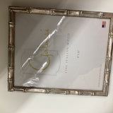 8x10 Silver Bamboo Frame