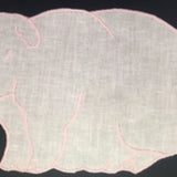 Pink Pig Cocktail Napkin