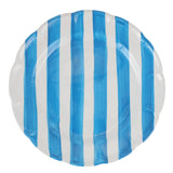 Amalfitana Aqua Strip Dinner Plate
