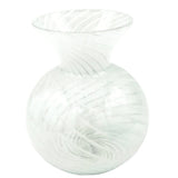 Torcello Bud Vase, White Stripes