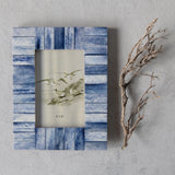 Wood & Bone Frame Blue