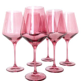 Estelle Colored Wine Stemware
