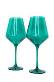 Estelle Colored Wine Stemware
