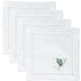 Pine Trees Cocktail Napkins S/4