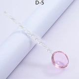 Pink - Colored Glass Spoon
